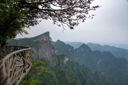 湖南张家界天门山风景区