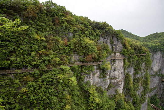 湖南张家界天门山风景区