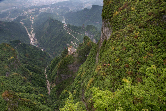 湖南张家界天门山风景区