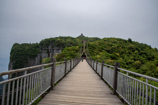 湖南张家界天门山风景区