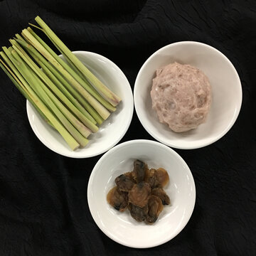 香茅干香煎鱼饼