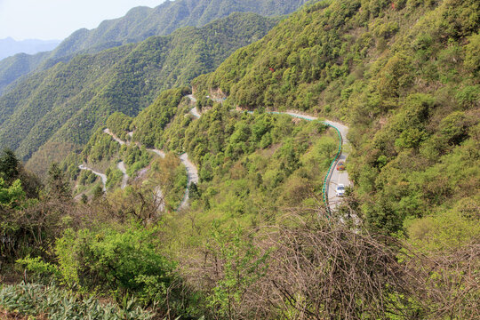 皖南川藏线桃岭段