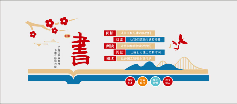校園標(biāo)語(yǔ)文化墻