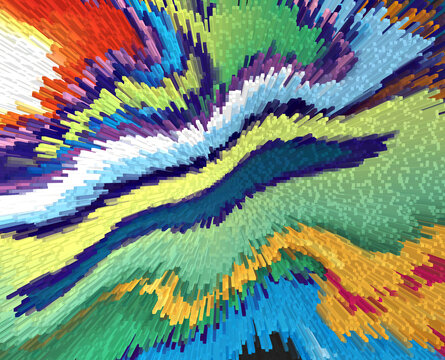 国潮抽象地毯纹理