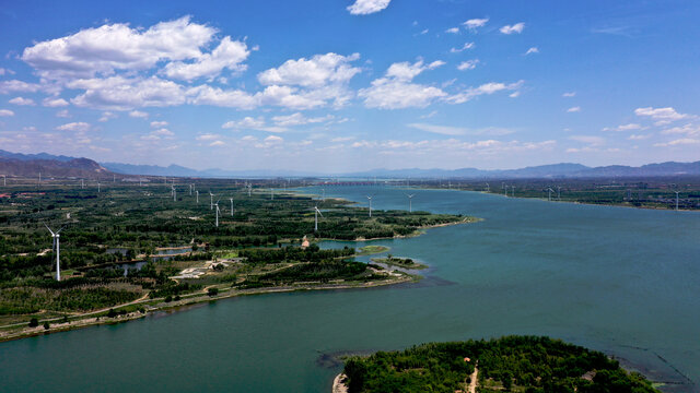 官厅水库夏景