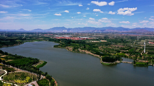 官厅水库夏景