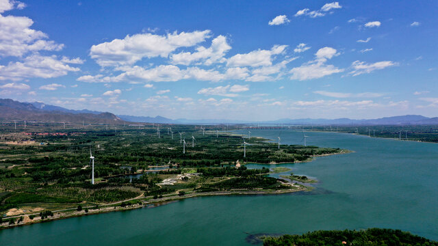 官厅水库夏景