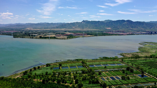 官厅水库夏景