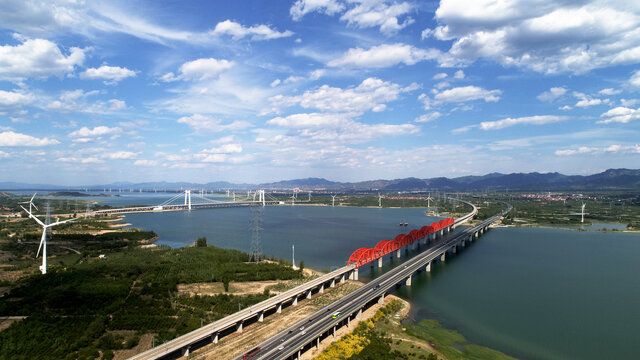 官厅水库夏景