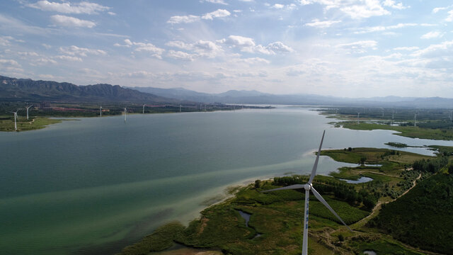 官厅水库夏景