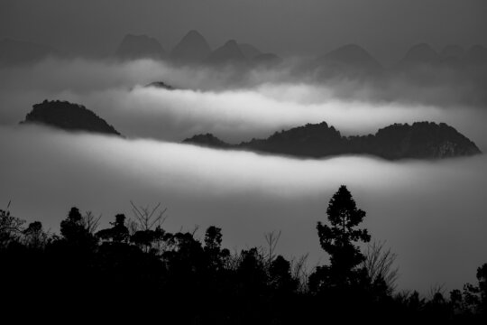 興義玉皇頂云海