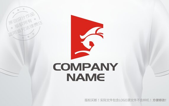 奔跑的马logo跨越