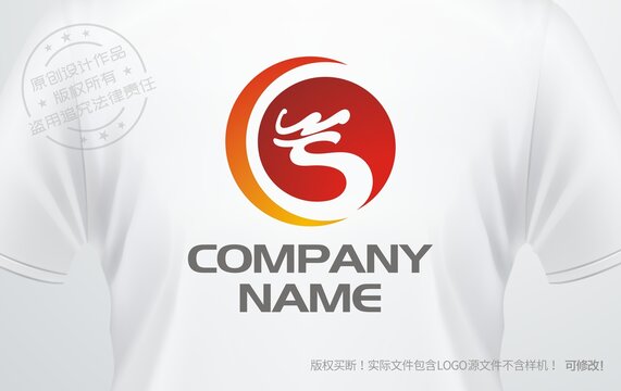 龙头logo金融公司标志投资
