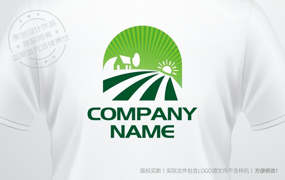 綠色農(nóng)場(chǎng)logo生態(tài)農(nóng)產(chǎn)品