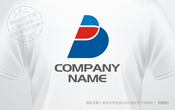 B字母logo字母B设计