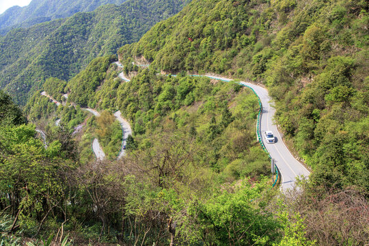 皖南川藏线桃岭段