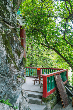 贺州浮山寺观景台