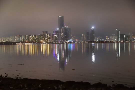 海边夜景