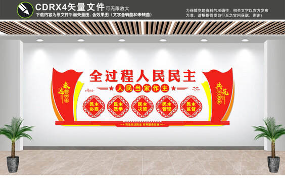 全過程人民民主文化墻