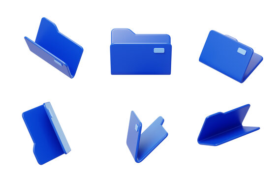 文件夾3D文具辦公用品學(xué)生