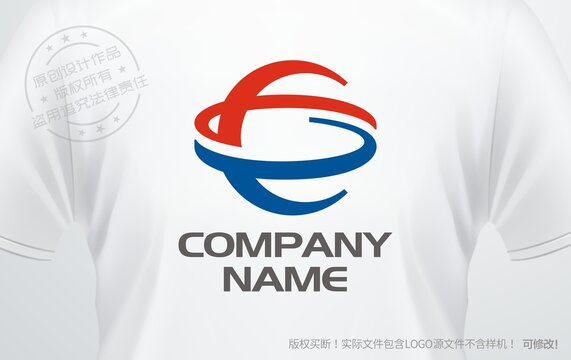 C字母logo字母C设计