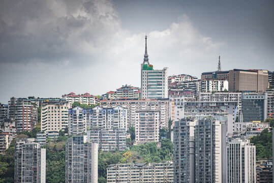 丰都城市建筑风光