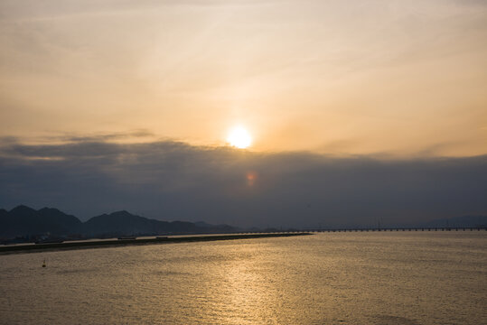 夕阳晚霞