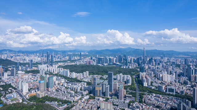 城市风光深圳高楼