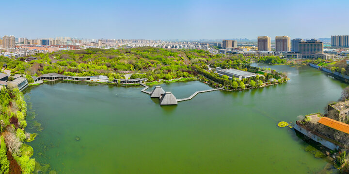 徐州汉文化景区全景