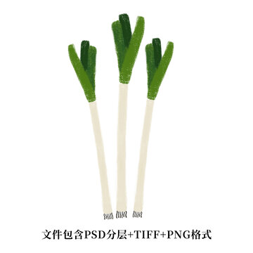蔥手繪