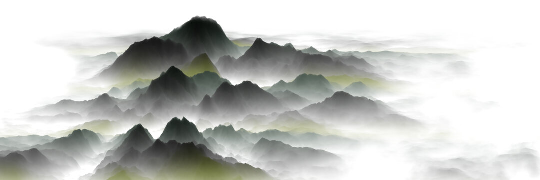 禪意山水畫