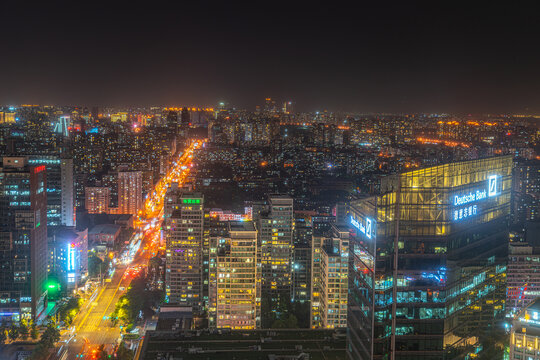 北京建筑夜景