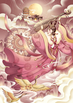 王昭君插畫