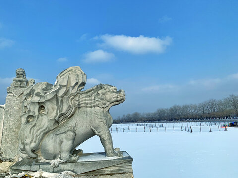 雪后的颐和园