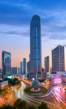 友好广场夜景