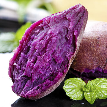 紫罗兰紫薯