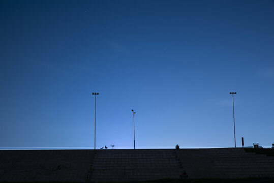 浪漫夜空爱人情侣