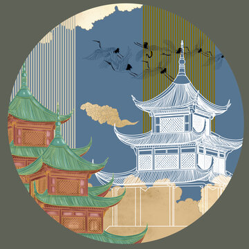 閣樓裝飾畫