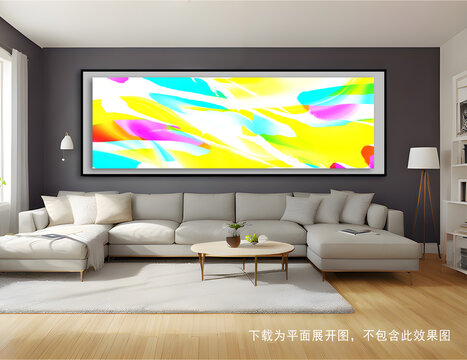 金色抽象裝飾畫