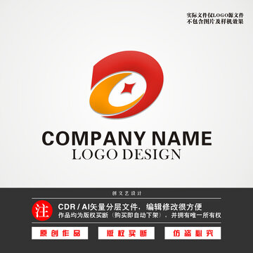 CD字母LOGOCD标志