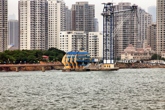 大连星海湾海滨