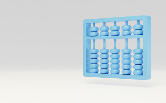 算盤計(jì)算財(cái)務(wù)金融計(jì)算盤3D