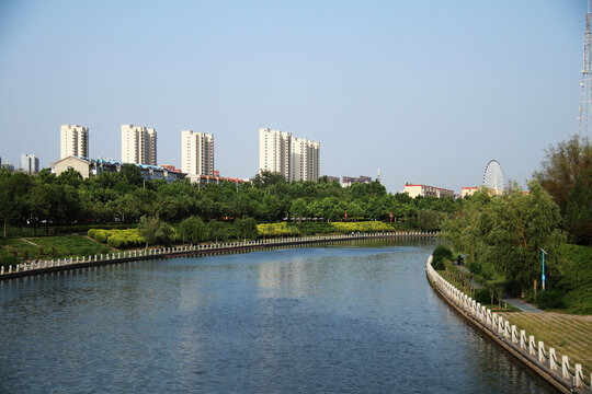 河湾风景