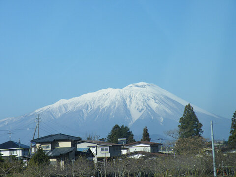 另一角度的富士山