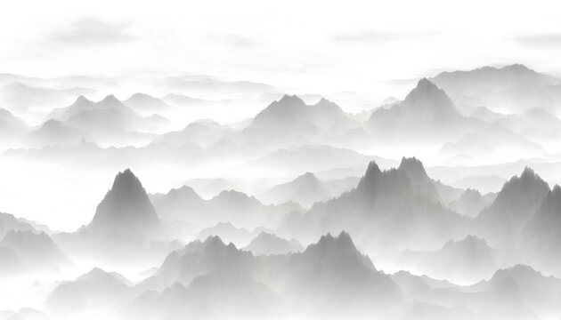 水墨山水畫