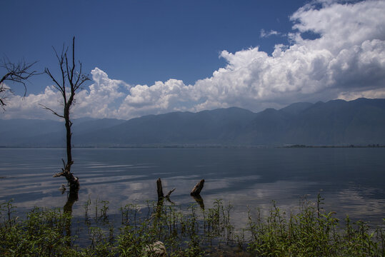 云南大理苍山洱海风光