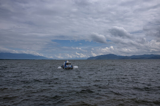 云南大理洱海湿地公园风景