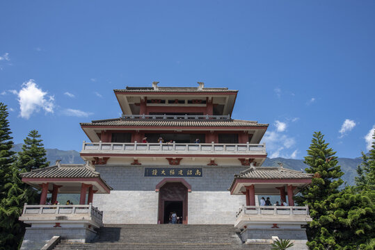 云南大理崇圣寺三塔公园