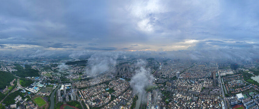 顺德城市云海