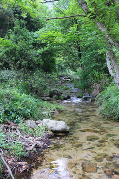 中国池州百丈崖风景区